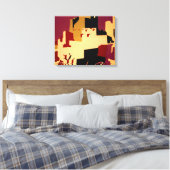 Western Southwest Pueblo WPA National Leinwanddruck (Insitu (Schlafzimmer))