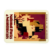 Western Southwest Pueblo WPA National Magnet (Horizontal)