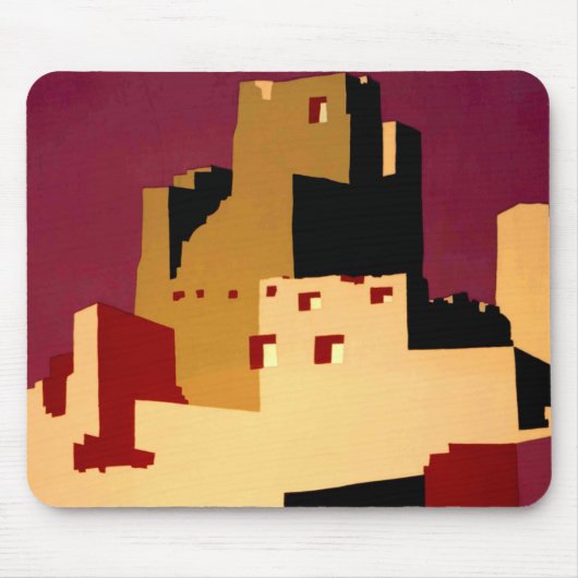 Western Southwest Pueblo WPA National Mousepad (Vorne)