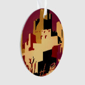 Western Southwest Pueblo WPA National Ornament (Vorderseite)