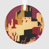 Western Southwest Pueblo WPA National Ornament (Rückseite)