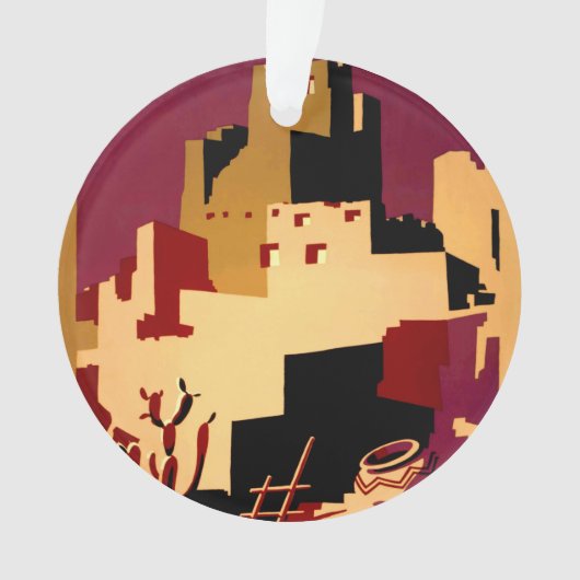 Western Southwest Pueblo WPA National Ornament (Vorderseite)