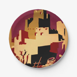 Western Southwest Pueblo WPA National Pappteller