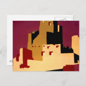 Western Southwest Pueblo WPA National Postkarte (Vorne/Hinten)