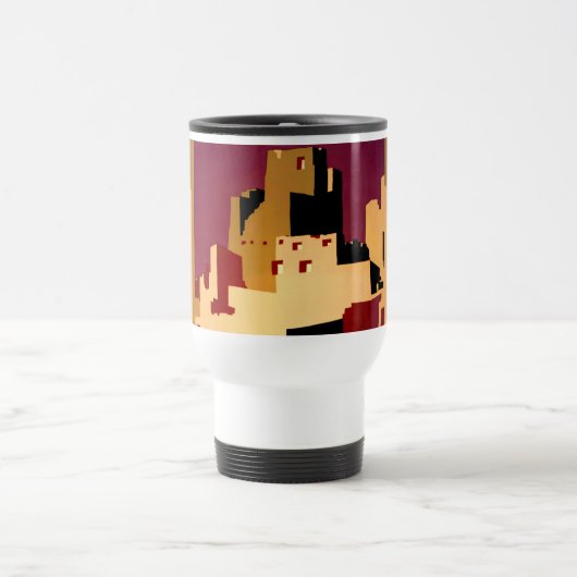 Western Southwest Pueblo WPA National Reisebecher (Mittel)