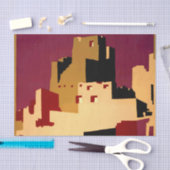 Western Southwest Pueblo WPA National Seidenpapier (Handwerk)