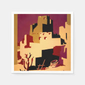 Western Southwest Pueblo WPA National Serviette (Vorderseite)