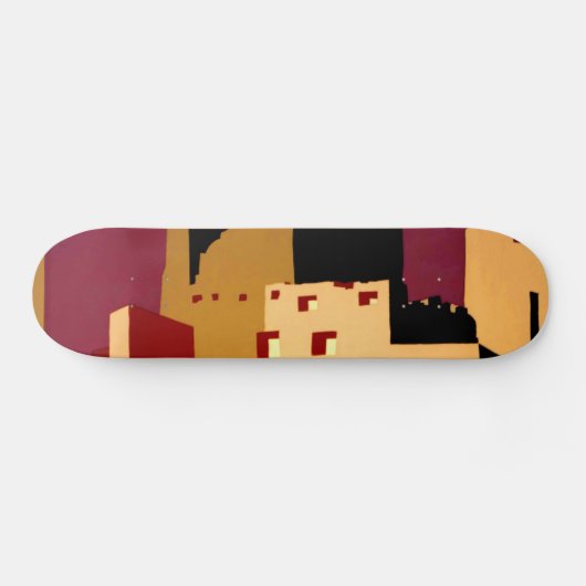 Western Southwest Pueblo WPA National Skateboard (Horizontal)