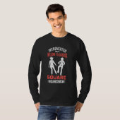 Western Square Tancing Design für einen Square Dan T-Shirt (Vorne ganz)