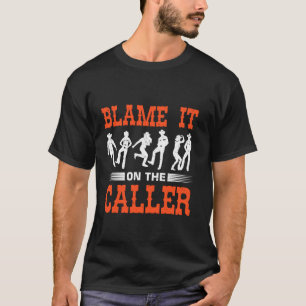 Western Square Tancing Design für einen Square Dan T-Shirt