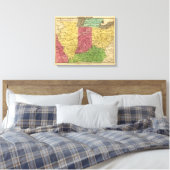 WESTERN STAATEN 2 LEINWANDDRUCK (Insitu (Schlafzimmer))
