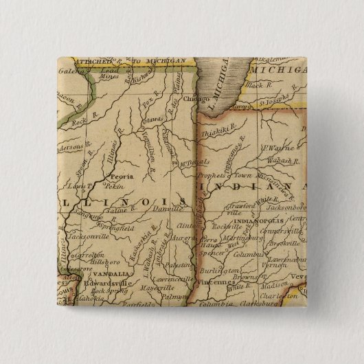 Western-Staaten Button (Vorderseite)