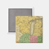Western Staaten, Gebiete Magnet (Vorderseite/Rückseite)