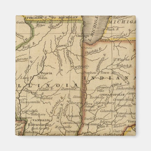 Western Staaten Magnet (Vorne)