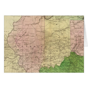 Western Staaten Olney Karte