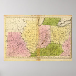 Western Staaten Poster