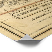 Western Staaten Poster (Ecke)