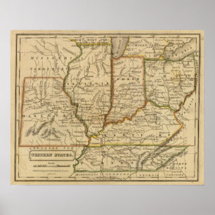 Western Staaten Poster