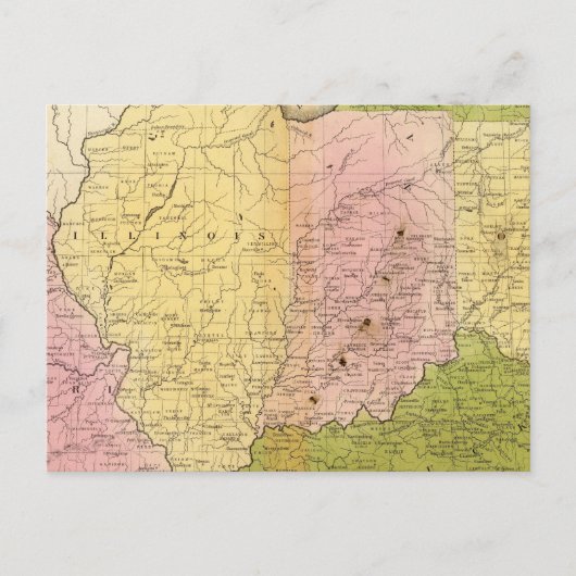 Western Staaten Postkarte (Vorderseite)