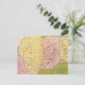 Western Staaten Postkarte (Stehend Vorderseite)