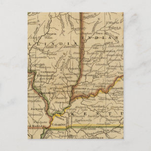 Western Staaten Postkarte