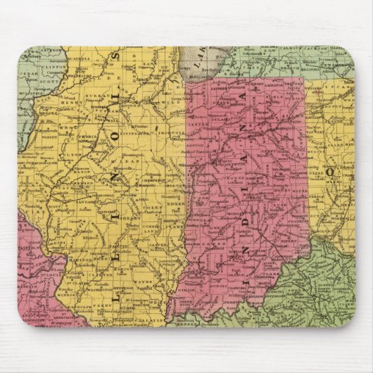 Western Staaten, USA Mousepad (Vorne)