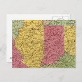 Western-Staaten, USA Postkarte (Vorne/Hinten)