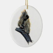 Western-Stachelschwein-Verzierung Keramikornament (Rechts)