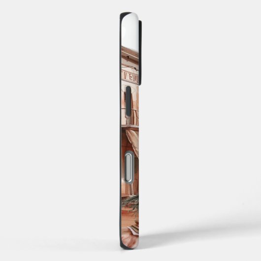 Western-Städtemädchen Case-Mate iPhone Hülle (Rückseite / Rechts)