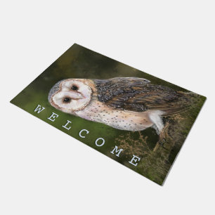 Western Stall Owl Doormat Fußmatte