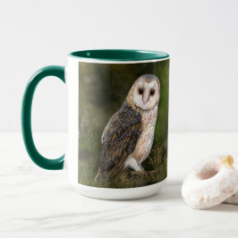Western Stall Owl Tasse - Malerei