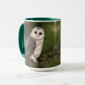 Western Stall Owl Tasse - Malerei (Vorderseite Links)