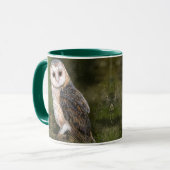 Western Stall Owl Tasse Malerei (Vorderseite Links)