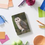 Western Stallhuhn iPad Mini Hülle<br><div class="desc">Western Barn Owl - Migne Wasserfarben Malerei Kunst,  Bird of Forest</div>
