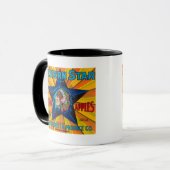 Western Star Apple Label - Yakima, WA Tasse (Vorderseite Links)