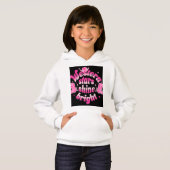 Western-Sterne leuchten hell Hoodie (Vorne ganz)