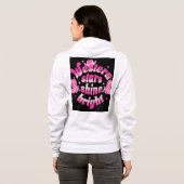 Western-Sterne leuchten hell Hoodie (Schwarz voll)