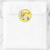 Western Stickers Rodeo Kid Mutton Busting (Tasche)