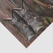 Western Stiefel und Cowboystiefel Seidenpapier (Ausschnitt)