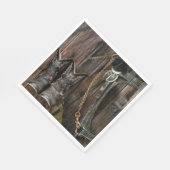 Western Stiefel und Cowboystiefel Serviette (Ecke)