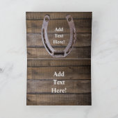 Western Stil Pferd und Cowboy Stiefel Danke Auto (Innenseite)