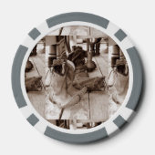 Western stimuliert Poker-Chips, individuell anpass Pokerchips (Rückseite)