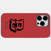 Western Stolz Personalisiert Monogramm Case-Mate iPhone Hülle (Rückseite (Horizontal))
