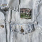 Western Style Rustic Wagenrad Button Button (Beispiel)