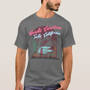 Western Summer Heads Carolina Schwanzes Kalifornie T-Shirt