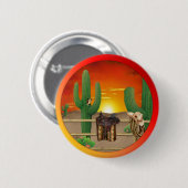 Western Sunrise Button (Vorne & Hinten)