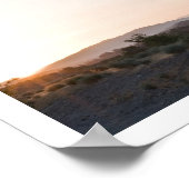 Western Sunrise Poster (Ecke)
