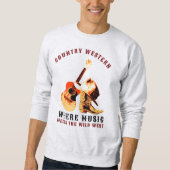 Western Sweatshirt (Vorderseite)