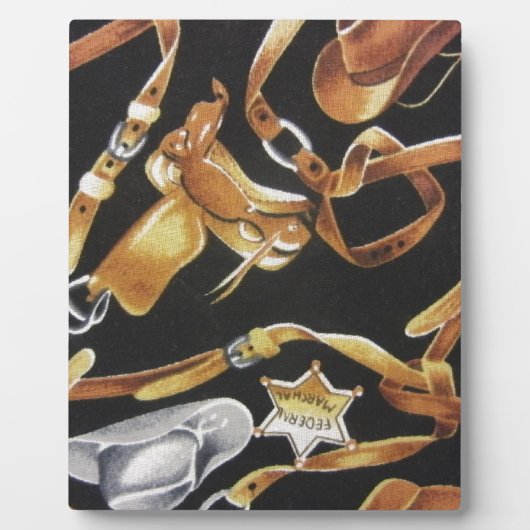 Western Tack Fotoplatte (Vorderseite)