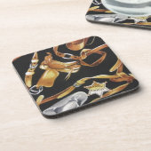 Western Tack Getränkeuntersetzer (Linke Seite)